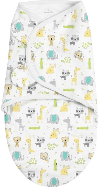 summer infant 原創舒眠包巾 - 動物樂園, 1個