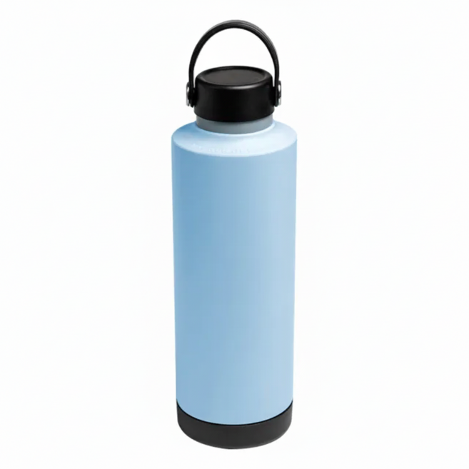SWANZ 天鵝瓷 魔法瓶 730ml A+PLUS 淨瓷層 真空絕緣瓶身 可開底蓋 PP收納蓋, 海洋藍, 1個