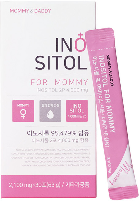 마미앤대디 이노시톨 포 마미, 63g, 1개