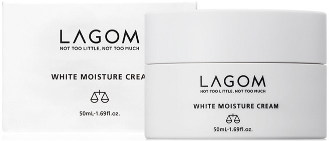 라곰 화이트 모이스쳐 크림, 1개, 50ml