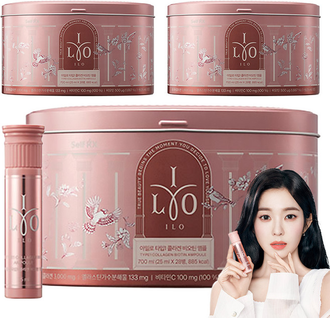 아일로 동아제약 타입1 콜라겐 비오틴 앰플 28p, 28회분, 3개