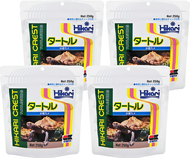 Hikari 高夠力 浮水性烏龜飼料, 250g, 4包
