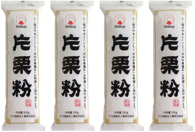 hinokuni 火乃國食品 馬鈴薯澱粉, 200g, 4包