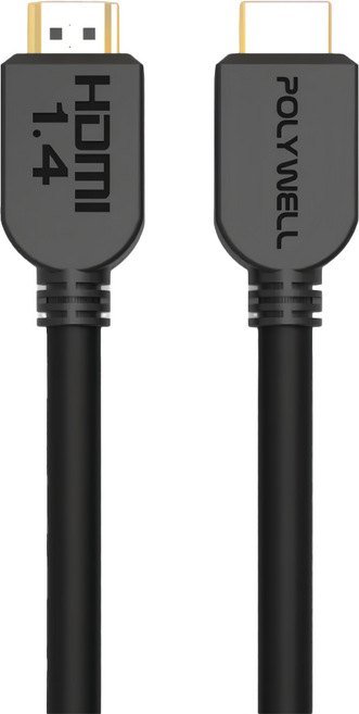 POLYWELL 寶利威爾 HDMI 1.4 傳輸線 公對公, 5m, 1條