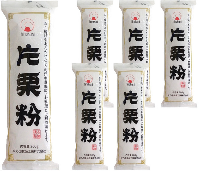 hinokuni 火乃國食品 馬鈴薯澱粉, 200g, 6包