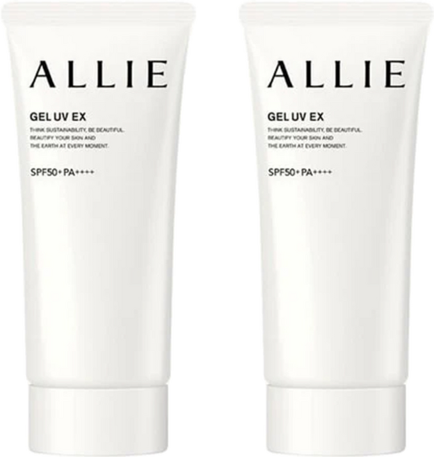 Kanebo 佳麗寶 ALLIE 台灣公司貨 持采UV高效防曬亮顏飾底乳EX 60g, 臉用, 2件