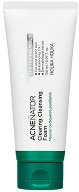 홀리카홀리카 애크니네이터 클리어링 클렌징폼, 150ml, 1개