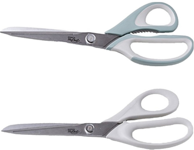 마이셰프 도루코 마린 가위 110 한손형 2p, 베이지 + 민트, 1세트