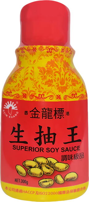 新光洋菜 金龍標生抽王 300g, 1罐