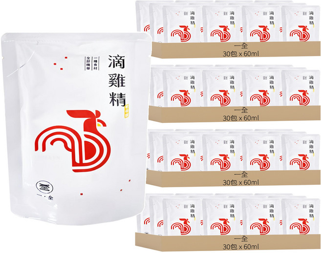 一全 滴雞精經濟盒, 60ml, 120包