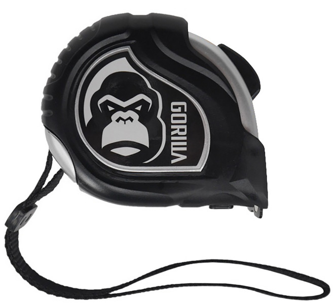 GORILLA 紳士質人手工具 自動煞車5m雙面全公分鋼捲尺 8.5 x 3.4 x 7.3cm 225g, 1個