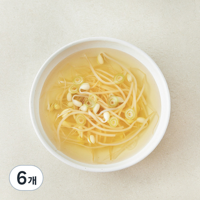 집반찬연구소 콩나물냉국, 700g, 6개