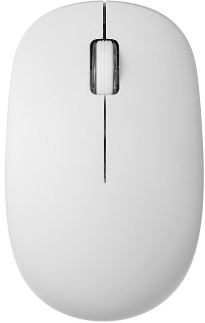 홈플래닛 저소음 조약돌 슬림디자인 무선마우스, HP-01, 화이트