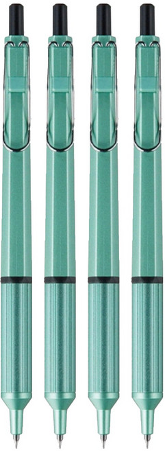 Uni 三菱 UNI-BALL JETSTREAM EDGE 自動溜溜筆 SXN-1003-38 0.38mm, 黑色, 4個