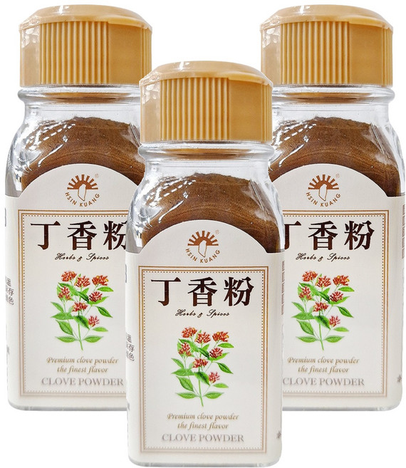 新光洋菜 丁香粉 台灣產, 25g, 3瓶