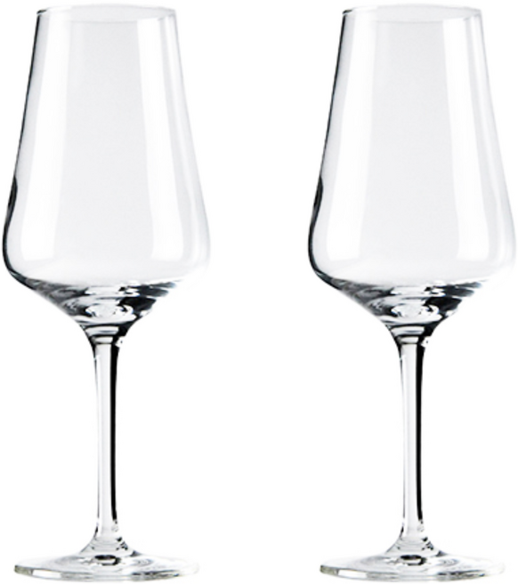 쇼트즈위젤 피네 화이트와인잔, 2개, 370ml