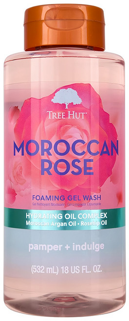 TREE HUT 乳木果沐浴露 Moroccan Rose, 510g, 532ml, 1罐