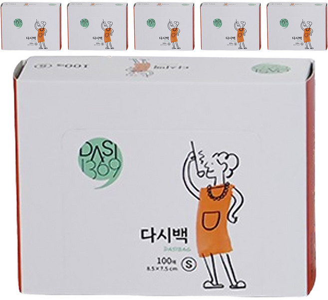다시1369 다시백, 소(S), 100개입, 6개