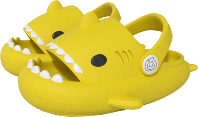 포레스틴 아동 상어 캐릭터 슬리퍼