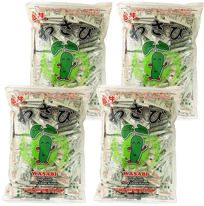 松井 山葵醬醬包 100包入, 1kg, 4袋