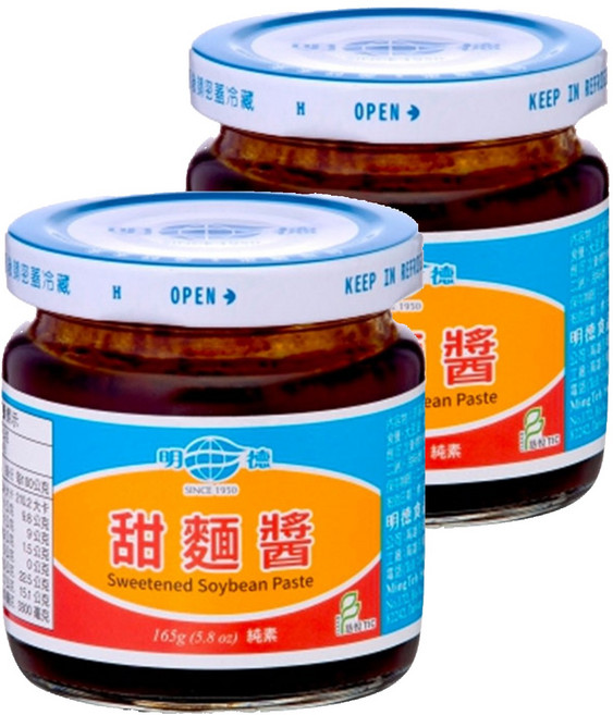 明德 甜麵醬, 165g, 2罐