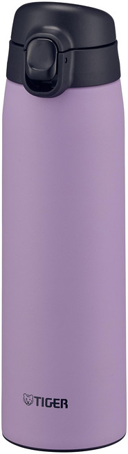 TIGER 虎牌 彈蓋型保溫保冷杯 MCT-K060 超輕量, 1個, 紫丁香, 600ml