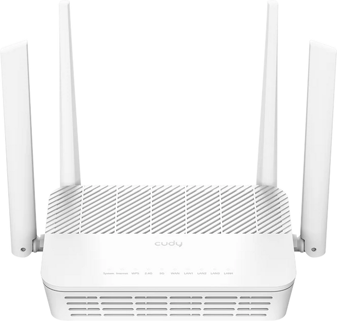 Cudy AX3000 WiFi 6 雙頻無線網狀路由器, 1台, WR3000S