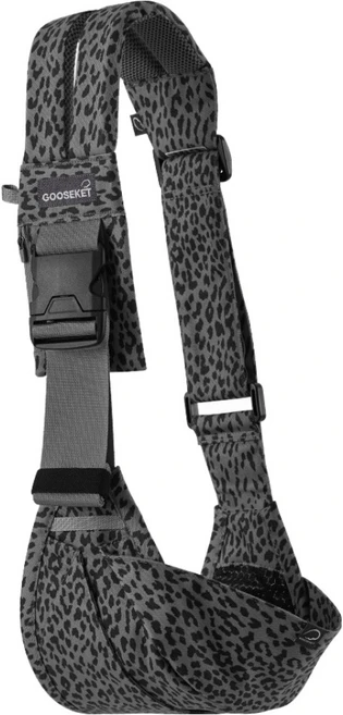 구스켓 365 사이드 힙시트, 그레이 레오파드 - 쿠팡