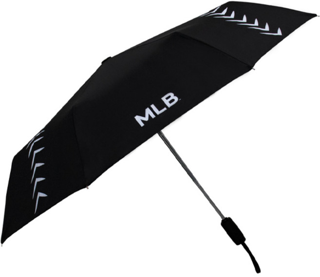 MLB 베이스볼 3단 자동우산 + 커버세트