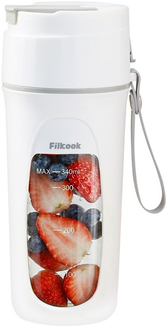 필쿡 미니 블렌더 무선 휴대용 믹서기 텀블러, FK-TM01