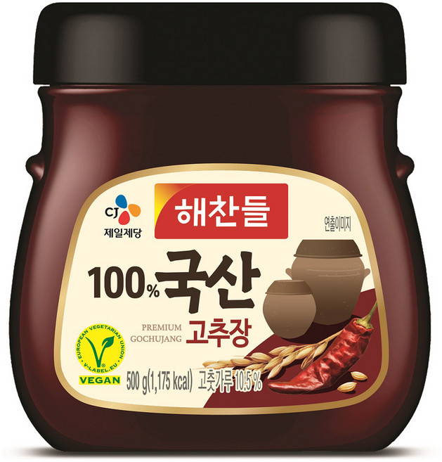 100% 국산 고추장, 500g, 1개
