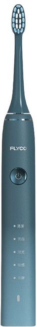 FLYCO 飛科 全方位潔淨音波電動牙刷 FT7105TW-BU 深海藍 軟毛, 1組