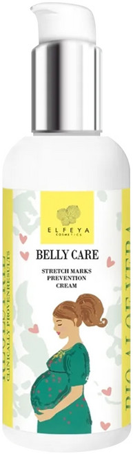 Elfeya 有愛發芽歐盟有機認證妊娠霜 孕婦推薦 有機天然成分, 150ml, 1瓶
