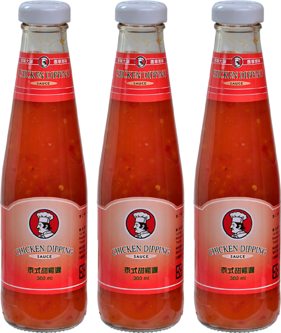 CHEF'S CHOICE 美味大師 泰式甜雞醬, 300ml, 3瓶