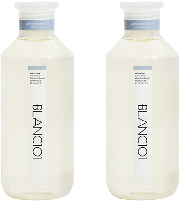 블랑101 세탁세제 시그니처, 1L, 2개