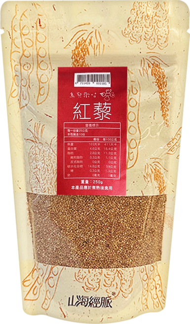 山海經脈 鳥兒歡唱 紅藜, 250g, 1包