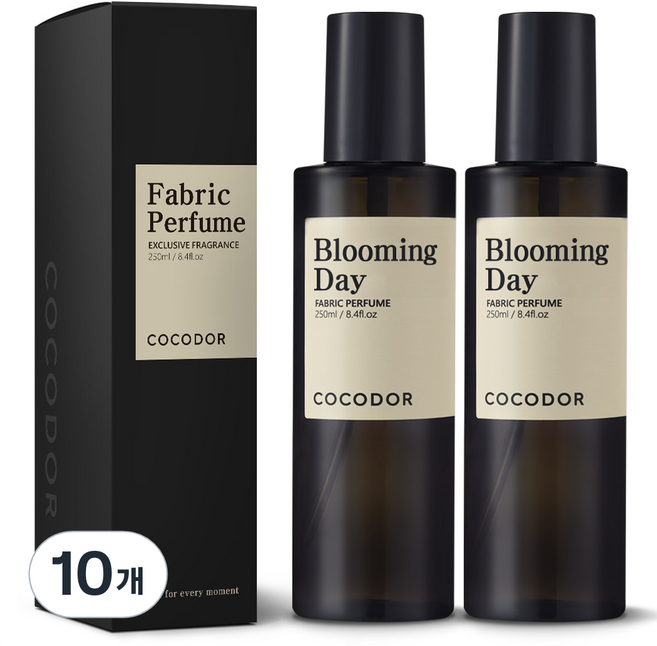 코코도르 섬유탈취제 블루밍데이, 250ml, 10개