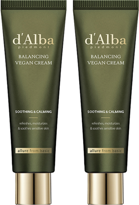 [비건뷰티] 달바 마일드 스킨 밸런싱 크림, 55ml, 2개
