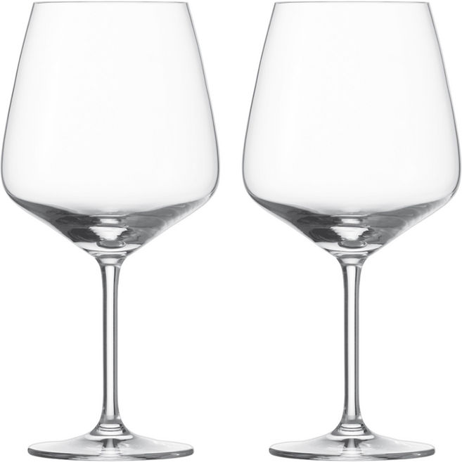 쇼트즈위젤 테이스트 와인잔 버건디 115 673, 2개