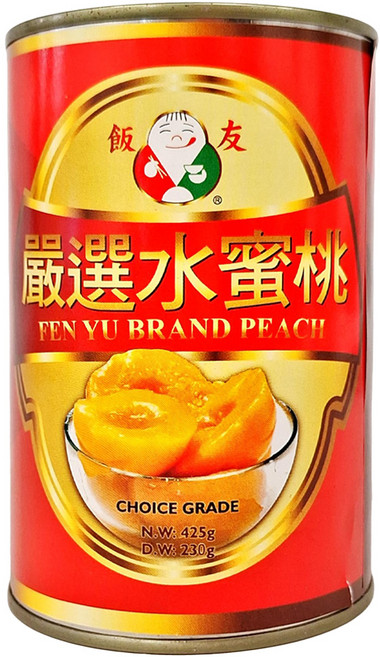飯友 嚴選水蜜桃, 425g, 1罐
