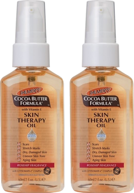 PALMER'S 帕瑪氏 全效修護精華油 玫瑰果芳香, 60ml, 2瓶