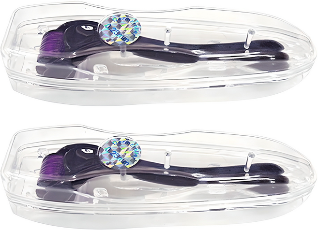 더마롤러시스템 MTS 더마롤러 일반형 0.25mm, 혼합색상, 2개