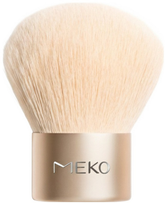 MEKO 磁力粉嫩專業短柄散粉刷 台灣設計 質輕柔軟不刺膚 可吸附於磁鐵框架, Z-045, 1個