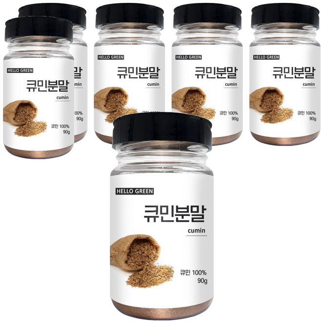 헬로우그린 큐민분말, 6개, 90g