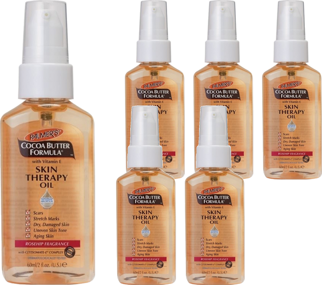 PALMER'S 帕瑪氏 全效修護精華油 玫瑰果芳香, 60ml, 6瓶