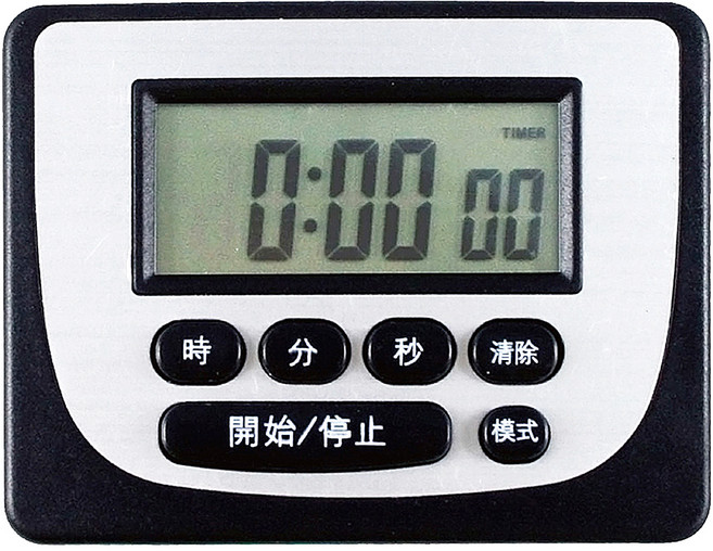 Kinyo 計時器, TC-3 黑, 1個