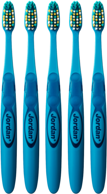 조르단 헬로스마일 4단계 어린이 칫솔, 랜덤발송, 1개입, 5개