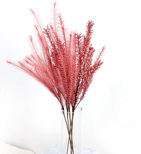 조아트 조화 팜파스 가지, 버건디, 5개