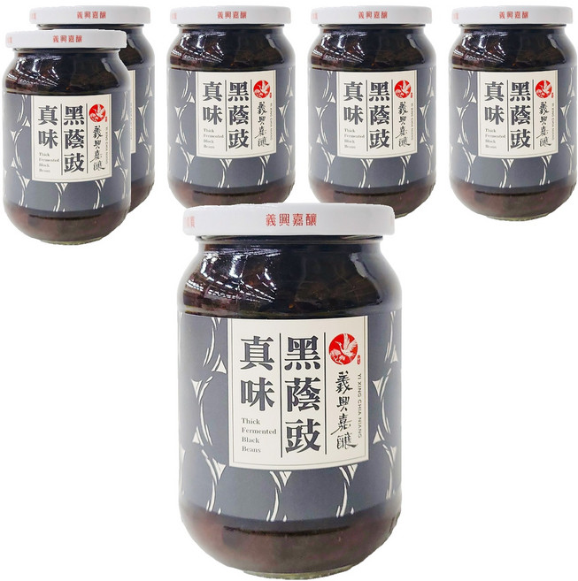 義興嘉釀 真味黑蔭豉, 360g, 6罐