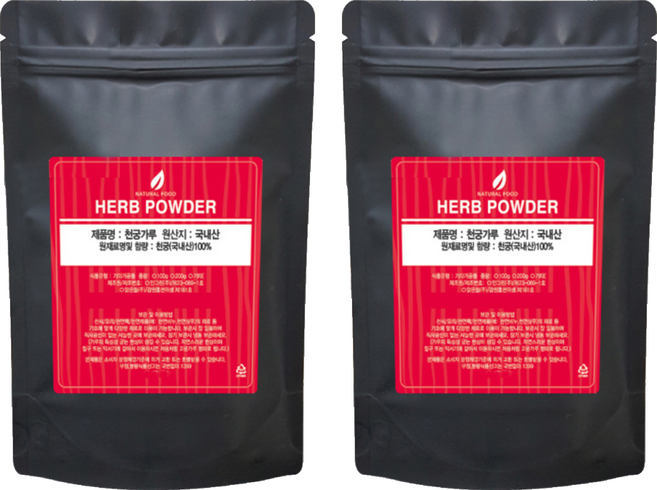 동이약초 천궁가루, 100g, 2개